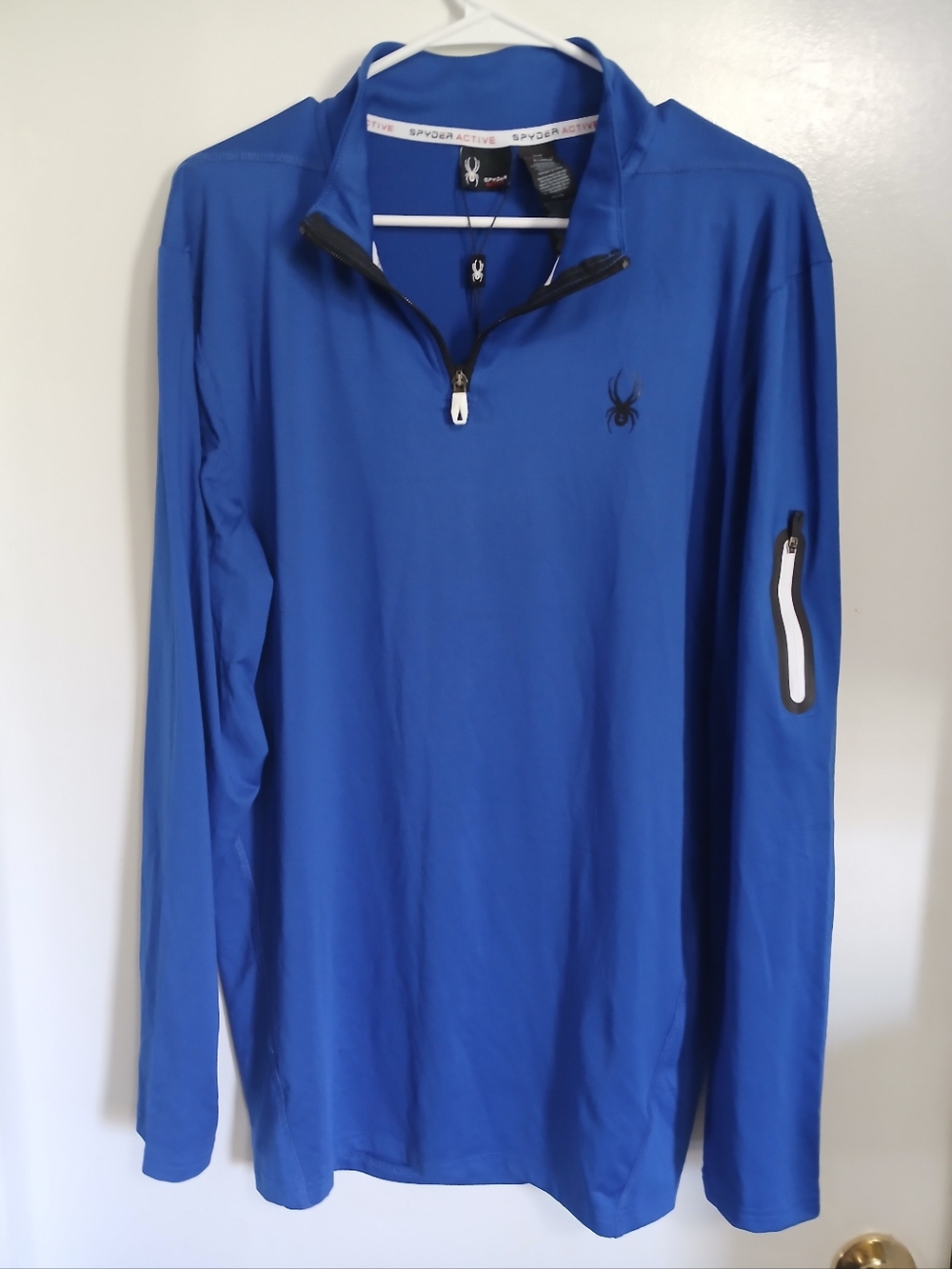 Spyder Activewear Mens Shirt X-Large blue